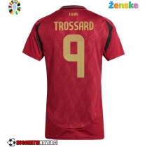 Ženske Nogometnih dresov Belgija Leandro Trossard #9 Domači EP 2024 Kratki rokavi